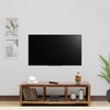 Sheesham Wood TV Unit in Scratch Resistant Rustic Teak Finish For TVs Up To 55 Inches