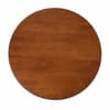 Elegant Mid Modern Cane Accent Side Table with Brass Finish Base