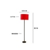 Devansh Wood Floor Lamp