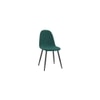 Happiness is  Complimentary Dining Chair-teal blue