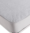 Springtek Waterproof Mattress Protector Premium Cotton Mattress Bed  Cover75x48 in Grey