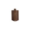 Trikona Brown Solid Wood Wall Lights