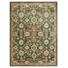 Multicolor Traditional Machine Made Polyester 5 X 7 Feet Carpet