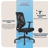 Kepler Brooks Marvel MB Office Desk Chair in Black Colour