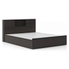 Amy Engineered Wood King Size Box Storage Bed In Dark Wenge Finish