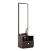 Omega Dressing Table in Choco Walnut Finish