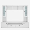 Benji Tv Unit 55 Inch Tv Frosty White