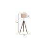 Kensley Solid Wood Floor Lamp