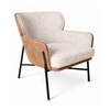 Noir Engineered Wood Lounge Chair in Multicolor Colour