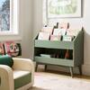 Mid Century Toy Dump with Bookrack Celadon Green