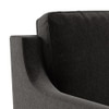 Abbey Sectional Sofa (Colour : Pebble Grey, Cushion : Hard, Seater : Right Aligned 3 Seater + Right Aligned Chaise)