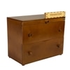 D'Dass Multi Color Mdf and Sheesham Wooden Temple With Cabinet For Pooja