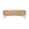 Scandinavian Loftus Coffee Table Natural Wood Finish