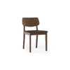 Lawson Solid Wood Dining Chair Set Of 2 In Walnut Finish