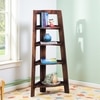 Ikiriya Sheesham Wood Accent Book Shelf Showcases in Provisional Teak Finish