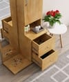 Hexa Red Wooden Dressing Table in Giant Wood Colour