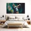The Castle Decor Sports Art Wall Painting Wooden Framed Digital Painting 27x48 Inch (Style 1)