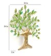 W-Alila Abstract Metal Wall Decor in Multicolor Set of 1