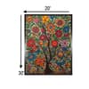 Madhubani Canvas Wall Prints Canvas Wall Prints Set of 1 Multicolor Matte