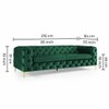Cherish Fabric Sofa - Green