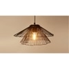 Bracken Black Iron Hanging Light