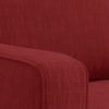 Apollo High Back 1 Seater Fabric Sofa in Salsa Red Colour