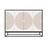 Nextstep Console Table Maple And White