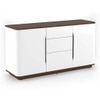 Baltoro Engineered Wood Sideboard in White Finish