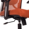 Reaii Mid Back Ergonomic Chair in Orange Colour