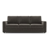 Apollo Compact 3 Seater Fabric Sofa in Smoke Colour