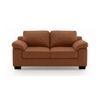 Esquel 2 Seater Leatherette Sofa in Tan Colour