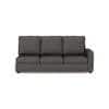 Apollo Compact Sofa (Colour : Steel, Cushion : Soft, Back Type : Regular, Seating Capacity : Left Aligned 3 Seater + Left Aligned Chaise + Ottoman)