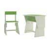 Utopia Extendable Toddler Study Desk and Chair Set in Verdant Green Colour