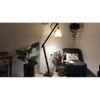 Fisher Beige Jute Floor Lamp with Beige Jute Base
