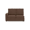 Apollo Compact Sofa (Colour : Daschund Brown, Cushion : Soft, Back Type : High Back, Seating Capacity : Right Aligned 2 Seater + Right Aligned Chaise + Ottoman)