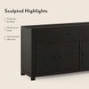 Striado Sideboard in American Walnut Finish