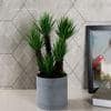 White Artificial Plant With Pot