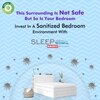 Nirvana Bamboo Fabric 7 Zone Pure Latex Foam Mattress - King Size