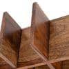 Kassel Sheesham Wood Wine Rack for 8 Bottles in Teak Finish