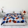 Super Soft Woolen Blanket  Double Bed  Geometric  330 Cms  240 X 220