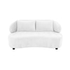 Henry Boucle 2 Seater Sofa in White  Color