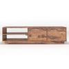 Zephyr Solid Wood TV Unit in Teak Finish