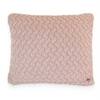 Criss Cross Pink Pearl Decorative Cushion Cover 18 x 18 Inches