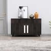 Hexa Red Multipurpose Storage Cabinet With 2 Drawer 2 Door in Flower Wenge Colour