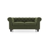 Winchester Essential 2 Seater Fabric Sofa In Moss Green Colour