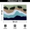 Luxe Home Canada Bathmat (40x60 cm) Aqua