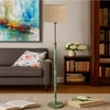 Devansh Wood & Metal Floor Lamp
