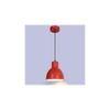 Opi Minimal Pastel Red Metal Single Hanging Light