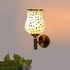 Devansh Metal Electric Wall Light in Gold Colour with Multi Shade Count of 1 Light