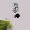 Devansh Metal Electric Wall Light in Black Colour with Multi Shade Count of 1 Light